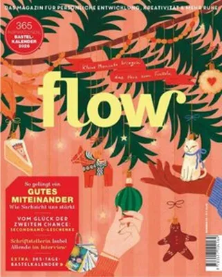 Produktbild von Südwest Verlag FLOW Magazin Nummer 94 (8/2025) mit 365-Tage-Bastelkalender