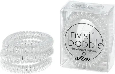 Image de Invisibobble Slim élastiques pour cheveux Chrome Sweet Chrome, 3 pièces