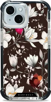 Produktbild von Handyhülle für iPhone 15 mit MagSafe, Mobiwear Elite Bumper, Nachtstrauß