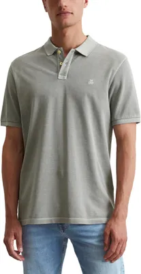 Produktbild von Marc O'Polo Herren Kurzarm-Poloshirt aus Baumwolle Regular Fit, Grau (Griffi