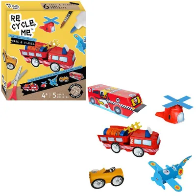 Image de Fun2Give : Voitures et avions, kit de construction pour enfants, à partir de 4 ans, multicolore