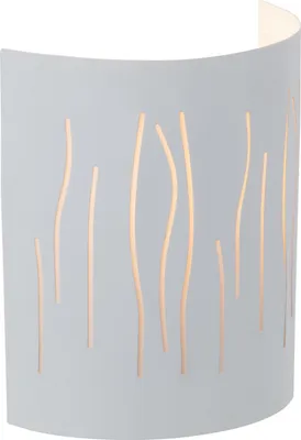 Image de Applique murale Lampe Lampe Brilliant Demi-coque Blanc 93461/05