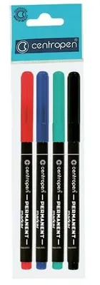Produktbild von Centropen 2536 Permanentmarker - 4er-Satz