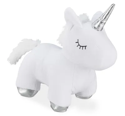 Produktbild von Sandgefüllter Einhorn Türstopper für Kinderzimmer & Terrassentüren, verhindert Türknallen