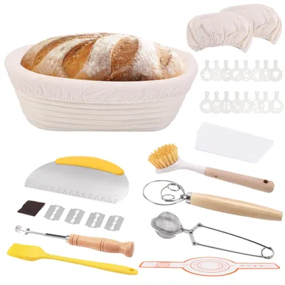 Obrázok produktu pre Ošatka na chlieb 25 cm, oválna, do kuchyne