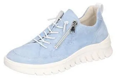 Produktbild von Waldläufer samtziege Sneaker hellblau in Gr. 37