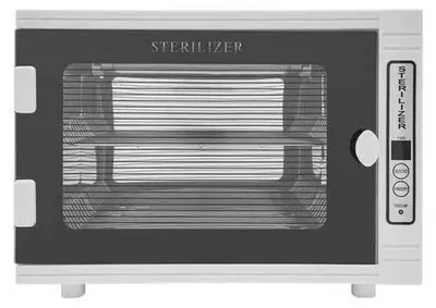 Obrázok produktu pre UV sterilizátor – sterilizačná skriňa – objem 12 l – dezinfekcia ozónom – pre nechtové štúdio, kaderníctvo a kozmetické nástroje