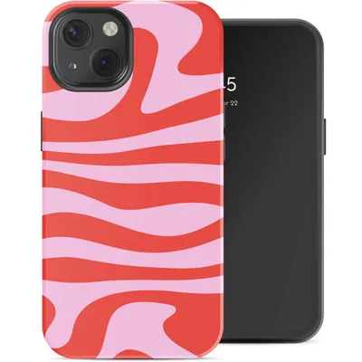 Image de Selencia Vivid Backcover avec MagSafe pour Apple iPhone 13 - Dream Swirl Pink