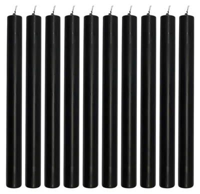 Produktbild von STABKERZEN von WIEDEMANN 25x2,3cm 10 Stück. SCHWARZ