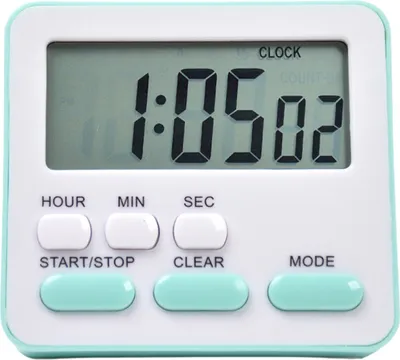 Produktbild von Küchentimer zum Kochen Magnetische Anziehungskraft auf Kühlschrank und Ofen Multifunktionaler digitaler Timer mit großem Display Zeitzähleruhr Wecker für Studentenzeitmanager