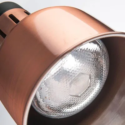 Produktbild von Wärmelampe zur Deckenbefestigung, bronze, 0,25 kW, Ø 173 mm