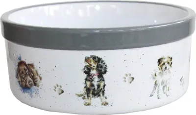 Produktbild von Wrendale Designs Keramik Hunde-Fressnapf - ca. 15 cm D