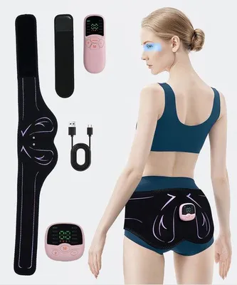 Produktbild von Glute Trainer, Heuptrainer mit 10 Modi und 30 Intensitätsstufen, mit intelligenter Hüftbeuger-Technologie zur Verbesserung der Muskelanspannung und Fitness-Training für die Hüften. Für zuhause, im Fitnessstudio und im Büro.