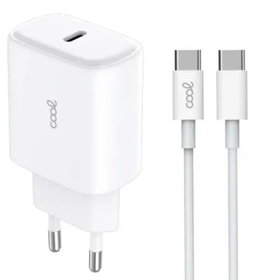 Produktbild von Cool Lightning Usb-c-ladegerät Durchsichtig  Durchsichtig One Size