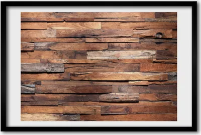 Produktbild von Bild 60x40 MDF-Rahmen, Wandkunst Holzwand