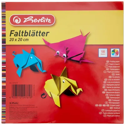Obrázok produktu pre Obalové papiere, 20 x 20 cm, 100 kusov, farebný papier