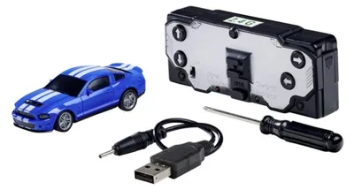 Produktbild von Carson 1:60 Nano Racer Ford Mustang Shelby GT500 blau