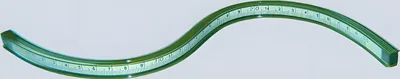Produktbild von Rumold Flexible Kurvenlineale mit mm-Teilung, 30 cm