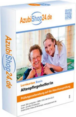 Obrázok produktu pre Lernkarten Altenpflegehelfer /in, Altenpflege Helfer