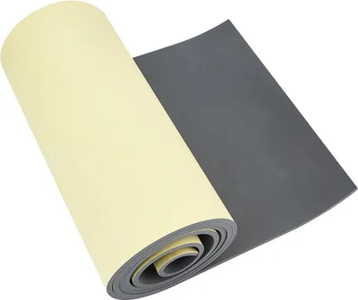 Obrázok produktu pre Samolepiaca penová rolka šedá 200 x 30 cm na remeselné účely Halloween cosplay scrapbooking. Penová páska EVA 1 mm so samolepiacou podložkou.