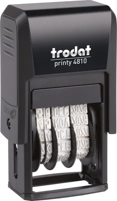 Immagine prodotto di trodat datario Printy Dater 4810 70381 20x3,8mm grigio/nero