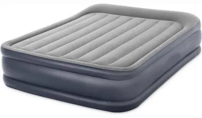 Image de Lit gonflable Deluxe avec pompe intégrée - 2 personnes 152x203 cm
