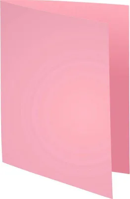 Produktbild von EXACOMPTA Aktendeckel SUPER 250 DIN A4 rosa 100 Aktendeckel