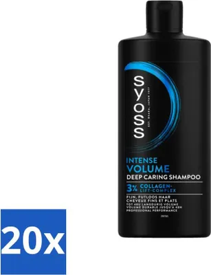 Image de SYOSS - Volume 440 ml - Shampooing - Pour plus de volume - 440 ml - Pack avantage - 20 pièces