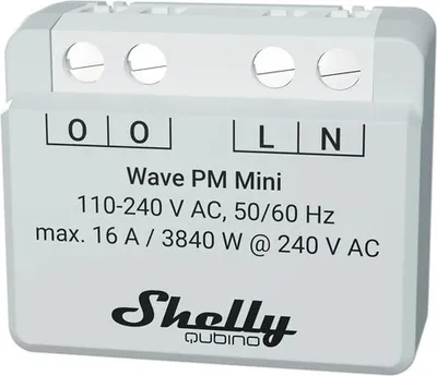 Produktbild von Shelly Relais "Wave PM Mini" Z-Wave
