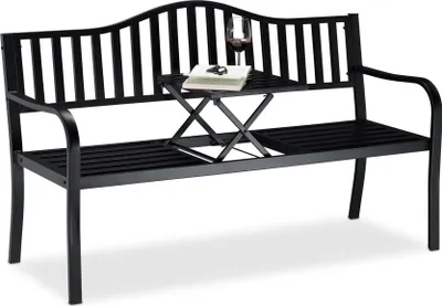 Produktbild von Gartenbank mit integriertem Tisch