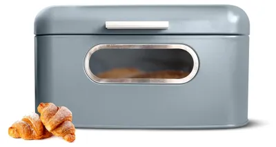Produktbild von Metallbrotkästen mit Sichtfenster