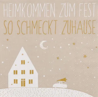 Produktbild von Servietten "Heimkommen zum Fest"