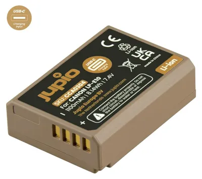 Obrázek produktu pro Jupio CCA0304, Canon, 1100 mAh, 7,4 V, Lithium-ion (Li-ion)