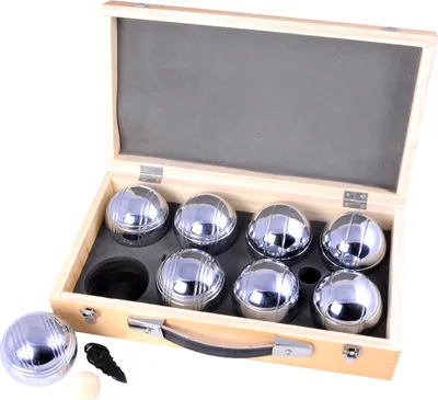 Produktbild von Jeu de Boules im Luxuskoffer, 8 Bälle