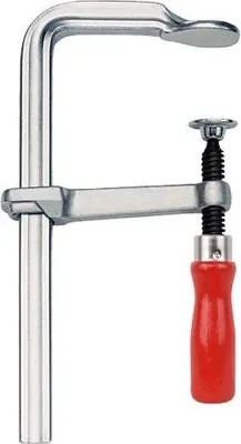 Produktbild von Ganzstahl Zwinge 250x120 mm, 5.000 N Spannkraft, mit Spindelschutz