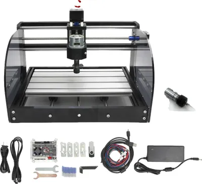 Obrázek produktu pro CNC fréza, napětí 220 VAC, pohon krokovým motorem, bez řídicí jednotky, bez laseru