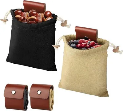 Obrázek produktu pro Plátěný stan – sada 2 ks – voskovaný – bushcraft – turistická taška