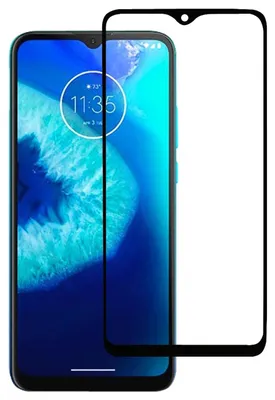 Obrázok produktu pre Pre Motorola Moto G8 Power Lite 2x 3D displej H9 Tvrdené sklo Black Film Armour