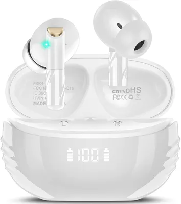 Produktbild von Neu KI Übersetzer Kopfhörer Q16, 3-in-1 Echtzeit Sprachübersetzer, 164 Sprachen, 7 Modi, Bluetooth 5.4, ENC Mic,Hi-Fi Sound,48 Std Akku,App-kompatibel