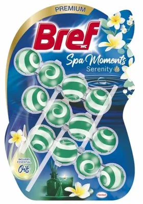 Obrázok produktu pre Bref Spa Moments Zawieszka do WC 3 x 50 g