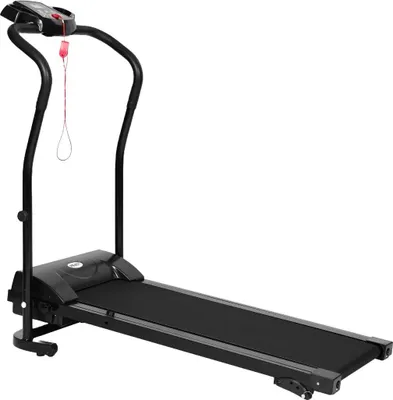 Image de Tapis de course React, motorisé, noir