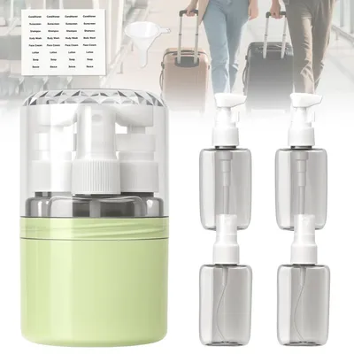 Image de Distributeur de riz 4 en 1 avec 4 flacons de 50 ml