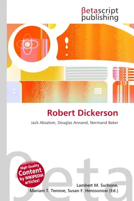 Produktbild von Robert Dickerson