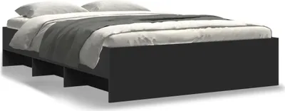 Image de Maison Exclusive - Cadre de lit sans matelas noir 120x200 cm