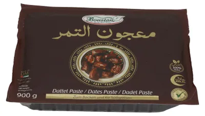 Produktbild von Dattelpaste Boustan | 100 % natürlich, zum Backen und für Süßspeisen | 900 g