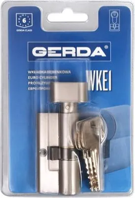 Zdjęcie produktu dla Cylinder profilowany Gerda E1 30g/45 z pokrętłem Blister