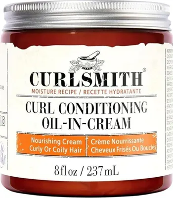 Produktbild von Curlsmith - Curl Conditioning Oil in Cream - Vegane Leave-in-Spülung für lockiges und krauses Haar (237ml)