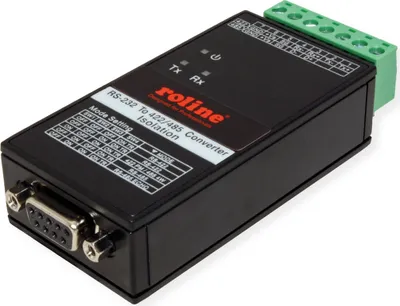 Produktbild von ROLINE RS232 nach RS422/485 Konverter für DIN Hutschiene