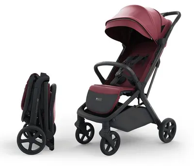 Immagine prodotto di Kinderkraft Nubi 3, passeggino leggero, colore borgogna