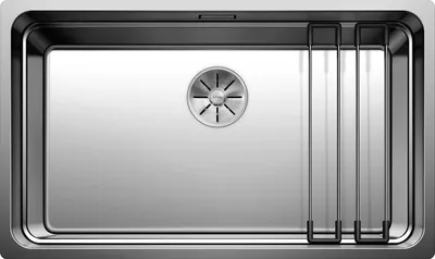 Immagine prodotto di BLANCO ETAGON 700-IF, acciaio inox satinato, senza telecomando di scarico, con accessori